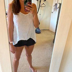 CP Shades white linen Fairy top